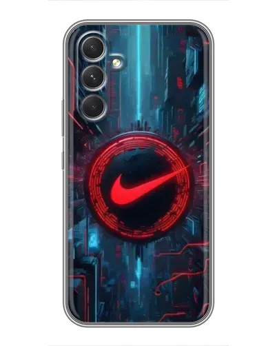 Чохол для Realme 15x з картинкою «Техногенний стиль Nike»