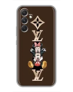 Чохол для Realme 15x з картинкою «LV та Міккі Маус»
