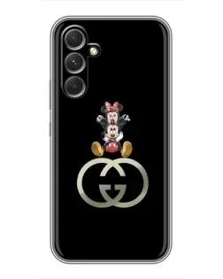Чехол для Realme 15x с картинкой «Минни Маус на лого»