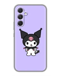 Чохол для Realme 15x з картинкою «Kuromi — ніжний фіолетовий»