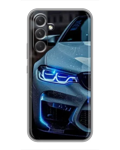 Чохол для Realme 15x з картинкою «Погляд BMW з синіми фарами» Чохол для Realme 15x з картинкою «Погляд BMW з синіми фарами»