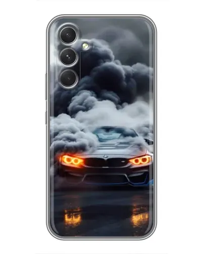 Чохол для Realme 15x з картинкою «BMW у диму» Чохол для Realme 15x з картинкою «BMW у диму»