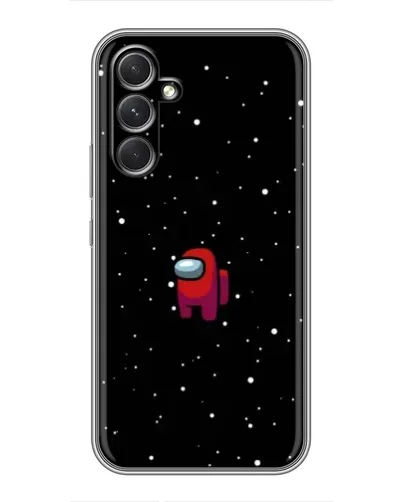 Чохол для Realme 15x з картинкою «Червоний Among Us»