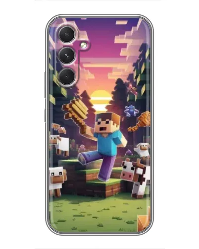 Чохол для Realme 15x з картинкою «Стів на фермі» Чохол для Realme 15x з картинкою «Стів на фермі»
