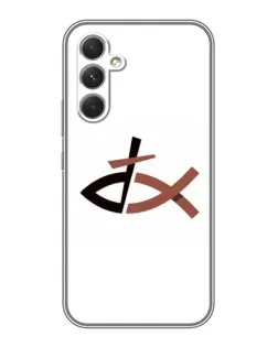 Чохол для Realme 15x з картинкою «Риба та хрест»
