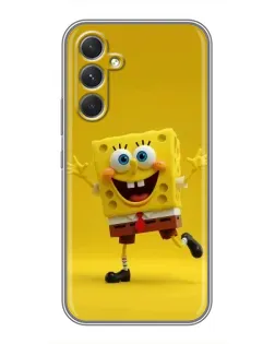 Чохол для Realme 15x з картинкою «Позитивний Губка Боб»