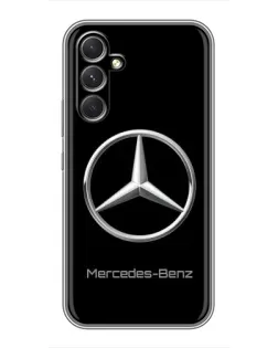 Чохол для Realme 15x з картинкою «Mercedes Silver Logo»