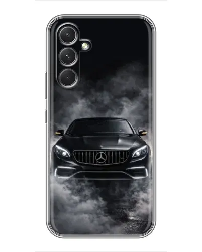 Чохол для Realme 15x з картинкою «Mercedes у диму» Чохол для Realme 15x з картинкою «Mercedes у диму»