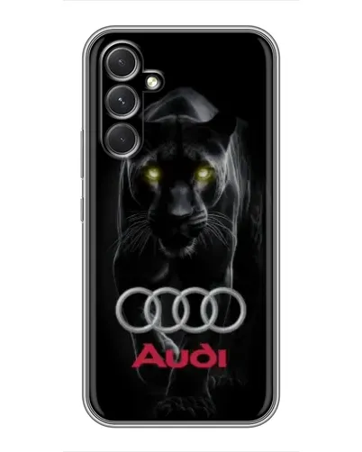 Чохол для Realme 15x з картинкою «Пантера та Audi» Чохол для Realme 15x з картинкою «Пантера та Audi»