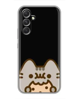 Чохол для Realme 15x з картинкою «Пушин на чорному»