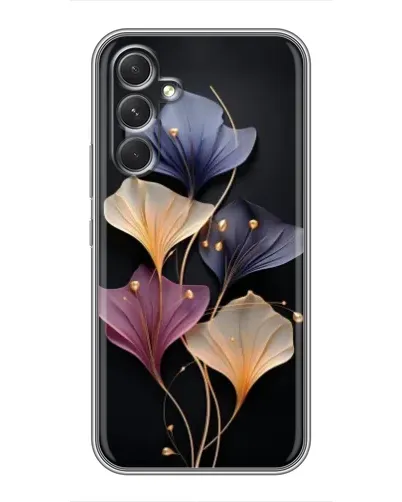 Чохол для Realme 15x з картинкою «Лілові квіти грації»