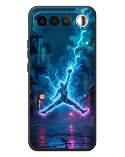 Чехол для RealMe 16 5G с картинкой «Jordan Gold Jumpman»