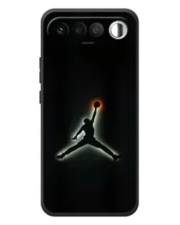 Чехол для RealMe 16 5G с картинкой «Jordan Gradient Logo»