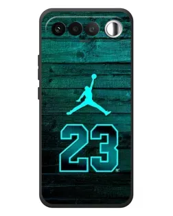 Чехол для RealMe 16 5G с картинкой «Jordan Cyan 23»