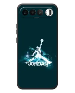 Чехол для RealMe 16 5G с картинкой «Jordan Blue Fire»