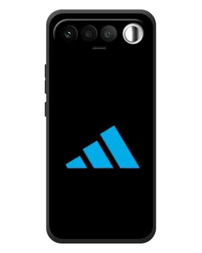 Чехол для RealMe 16 5G с картинкой «Adidas Cyan Logo»