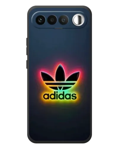 Чехол для RealMe 16 5G с картинкой «Неоновый Adidas»