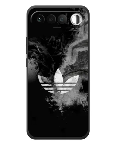 Чехол для RealMe 16 5G с картинкой «Абстрактный дым Adidas»