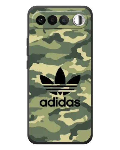 Чехол для RealMe 16 5G с картинкой «Милитари стиль Adidas»
