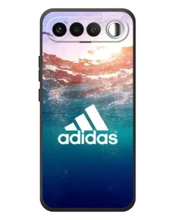 Чехол для RealMe 16 5G с картинкой «Океанская глубина адидас» Чехол для RealMe 16 5G с картинкой «Океанская глубина адидас»