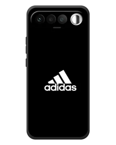 Чехол для RealMe 16 5G с картинкой «Черная классика Adidas»