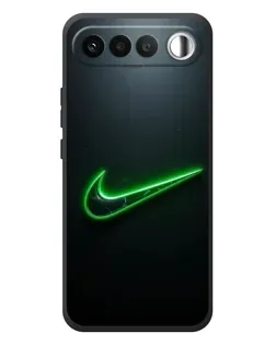 Чехол для RealMe 16 5G с картинкой «Неоновый контур Nike» Чехол для RealMe 16 5G с картинкой «Неоновый контур Nike»