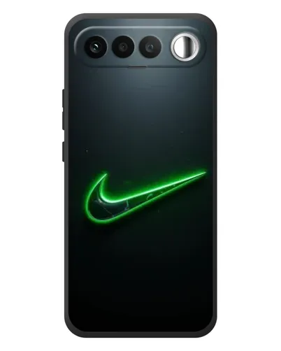 Чехол для RealMe 16 5G с картинкой «Неоновый контур Nike»