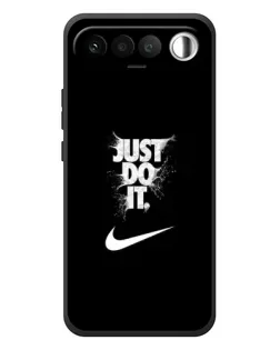 Чехол для RealMe 16 5G с картинкой «Текстовый принт Nike»