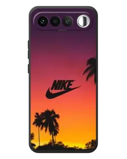 Чехол для RealMe 16 5G с картинкой «Nike на закате солнца»