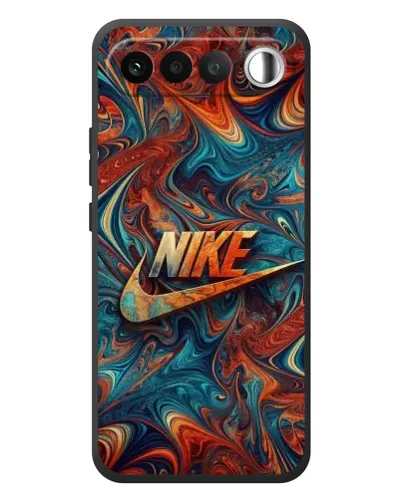 Чехол для RealMe 16 5G с картинкой «Nike в абстракции»