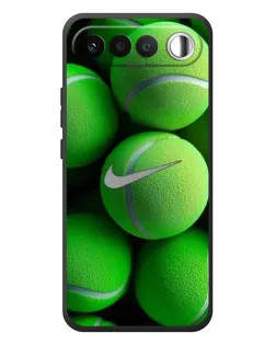 Чехол для RealMe 16 5G с картинкой «Теннисные мячи Найк»