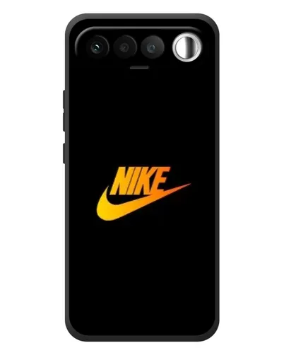 Чехол для RealMe 16 5G с картинкой «Золотой логотип Nike»