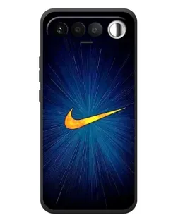 Чехол для RealMe 16 5G с картинкой «Синий пульс Nike»