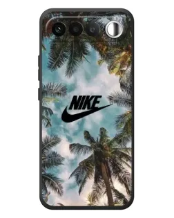 Чехол для RealMe 16 5G с картинкой «Тропический принт Nike»