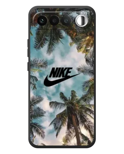 Чехол для RealMe 16 5G с картинкой «Тропический принт Nike» Чехол для RealMe 16 5G с картинкой «Тропический принт Nike»
