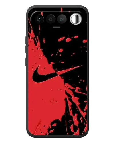 Чехол для RealMe 16 5G с картинкой «Красные брызги Nike» Чехол для RealMe 16 5G с картинкой «Красные брызги Nike»