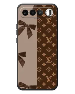 Чехол для RealMe 16 5G с картинкой «Louis Vuitton — банты»