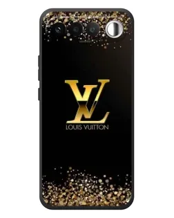 Чехол для RealMe 16 5G с картинкой «LV — золотые искры»