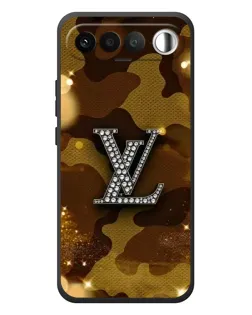 Чехол для RealMe 16 5G с картинкой «Камуфляжный Louis Vuitton»