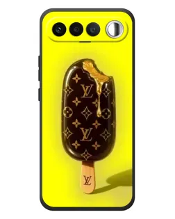 Чехол для RealMe 16 5G с картинкой «Мороженое от LV»