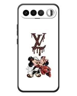 Чехол для RealMe 16 5G с картинкой «LV и Микки Маус»