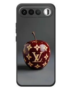 Чехол для RealMe 16 5G с картинкой «Красное яблоко LV»