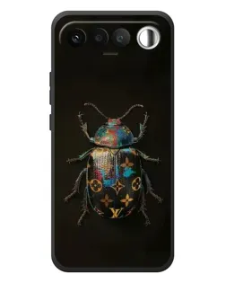Чехол для RealMe 16 5G с картинкой «LV — мраморный принт»
