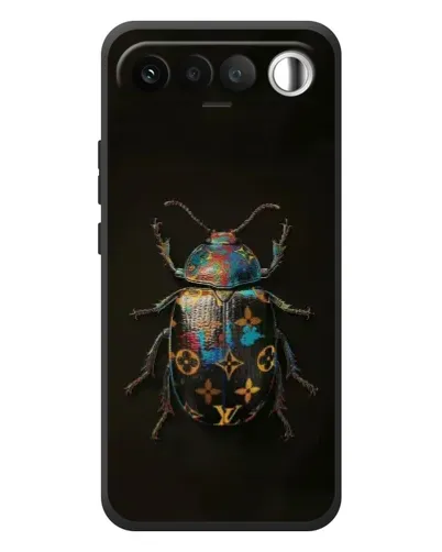 Чехол для RealMe 16 5G с картинкой «LV — мраморный принт»