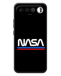 Чехол для RealMe 16 5G с картинкой «NASA — классика Red Blue»