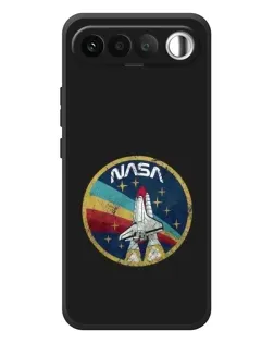 Чехол для RealMe 16 5G с картинкой «NASA — эмблема миссии»