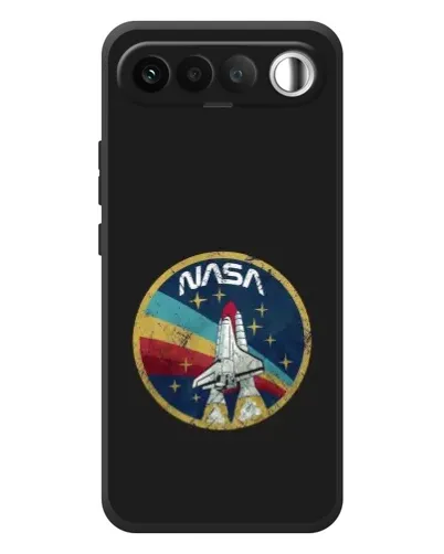 Чехол для RealMe 16 5G с картинкой «NASA — эмблема миссии»