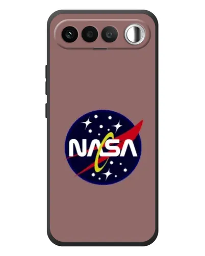 Чехол для RealMe 16 5G с картинкой «NASA — ретро космос»