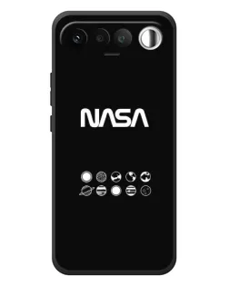 Чехол для RealMe 16 5G с картинкой «NASA — технический принт»