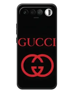 Чехол для RealMe 16 5G с картинкой «Gucci — красный логотип» Чехол для RealMe 16 5G с картинкой «Gucci — красный логотип»